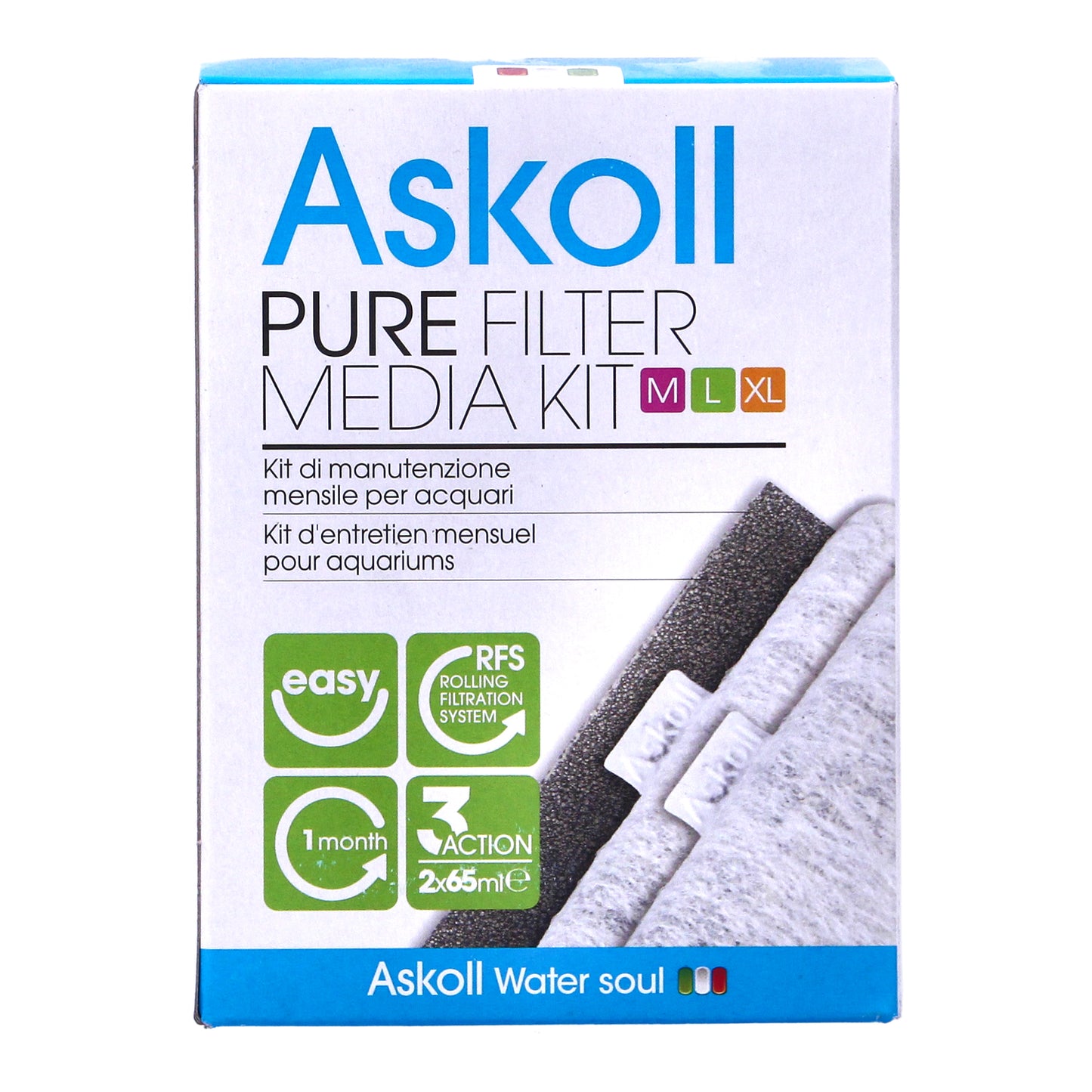 Askoll Pure Filter Media Kit M/L/XL 