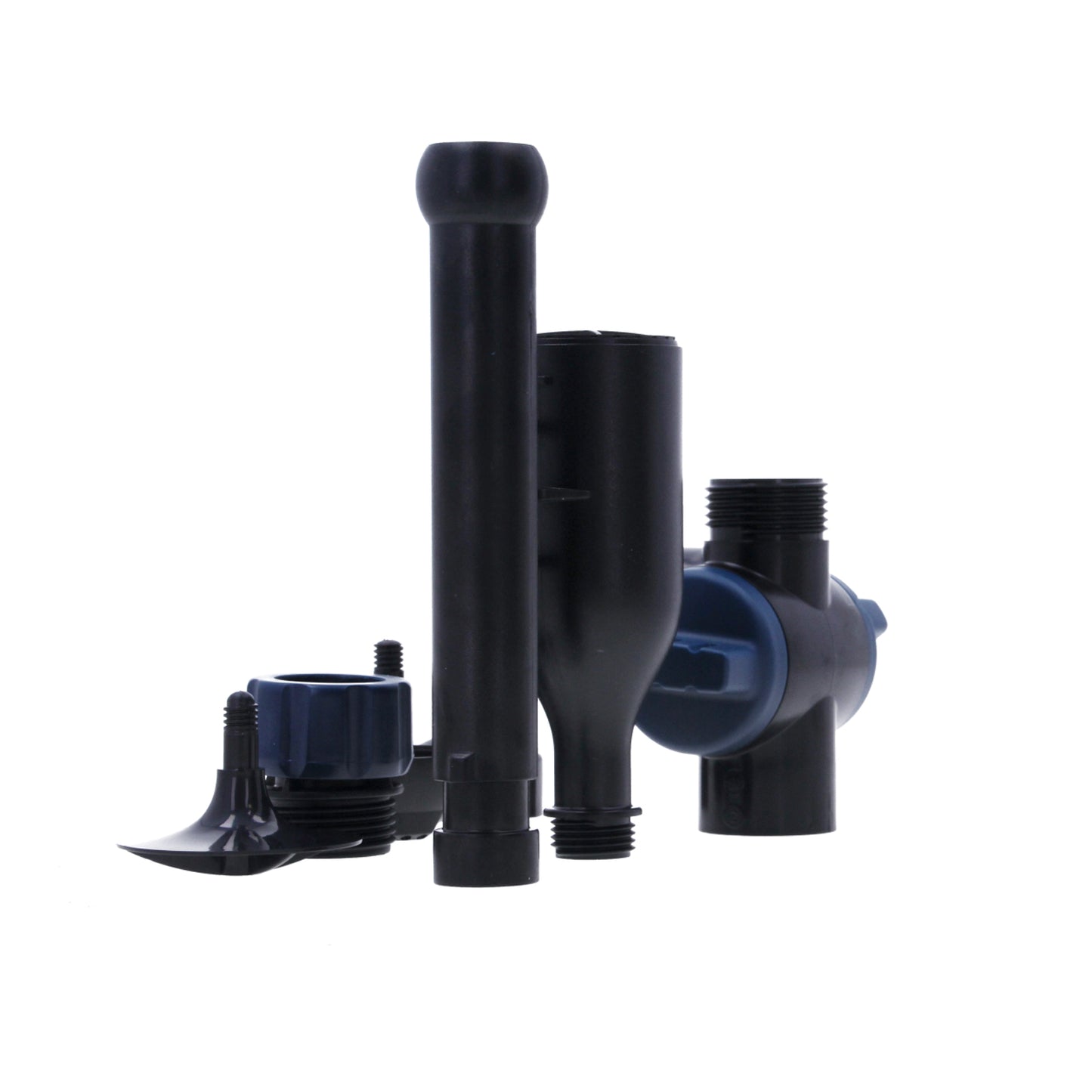 Aquacadabra Pond Fountain Nozzle Kit with Flow Control Nozzle Kit 1/2" + 1"