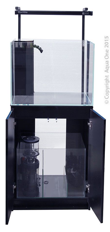 Aqua One MiniReef 120 Tank, Sump & Cabinet