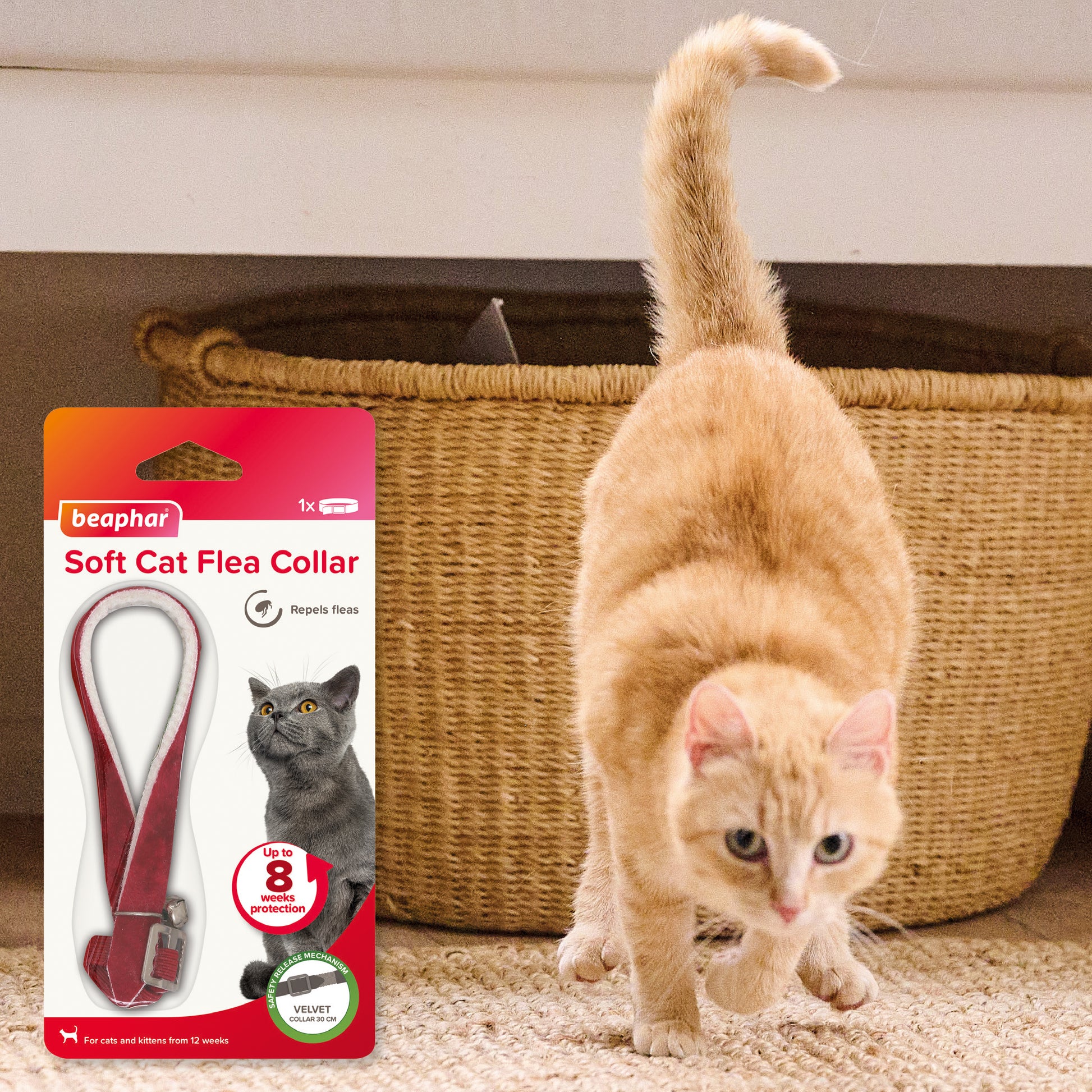 Beaphar Cat Flea Velvet Collar