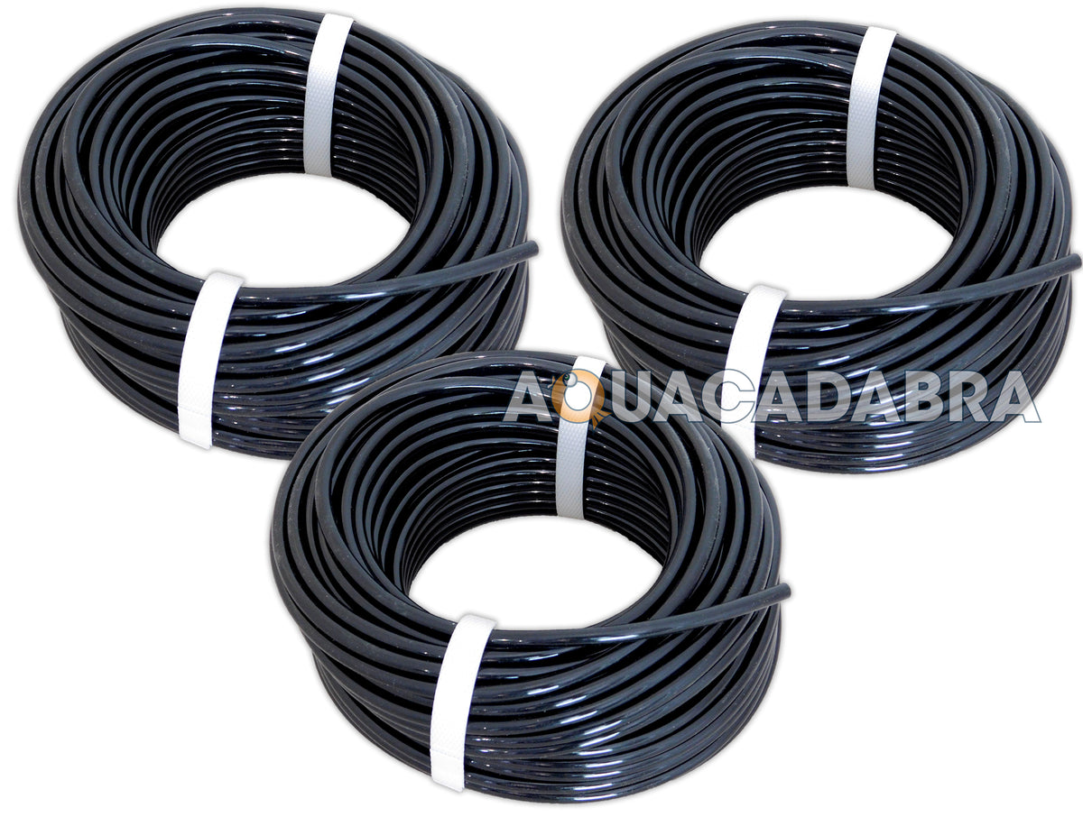 4mm Black Aquarium Airline Tubing Air Pump Hose Fish Tank Pond 60m 90m