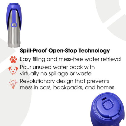 Dog Mate Bpa Free Insulated 800ml Water Bottle 