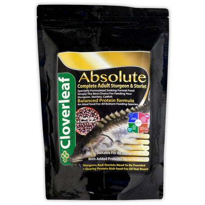 Cloverleaf Sturgeon/Sterlet Sinking Pellets - Adult