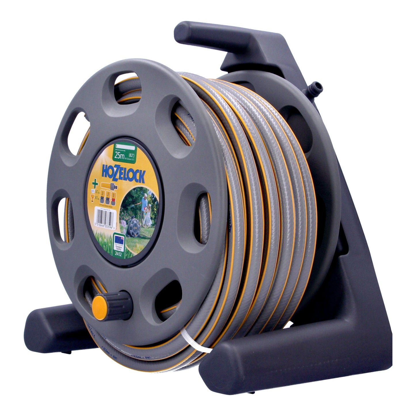 Hozelock Compact Reel + 25m Hose & Nozzle