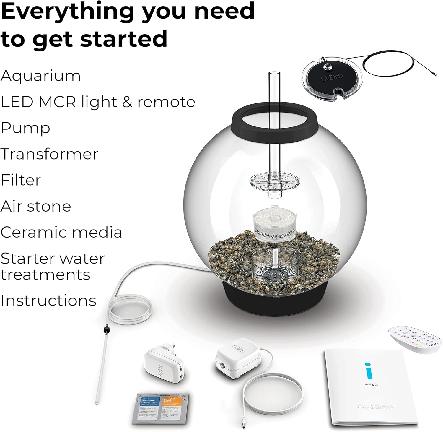 biOrb Black Classic 30 Acrylic 8-Gallon Aquarium