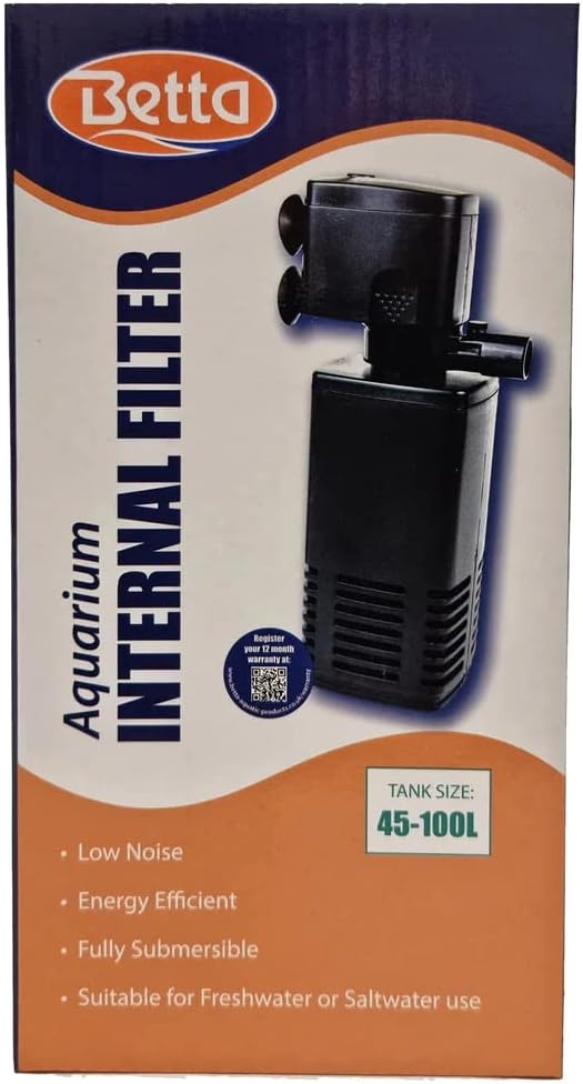 Betta 450 L/H Aquarium Internal Filter Submersible Pump