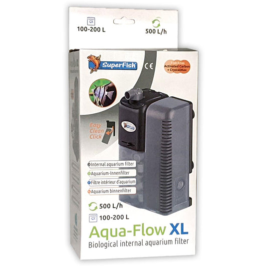 Superfish Aqua-Flow XL Aquarium Fish Tank Internal Filter 250–500L/h
