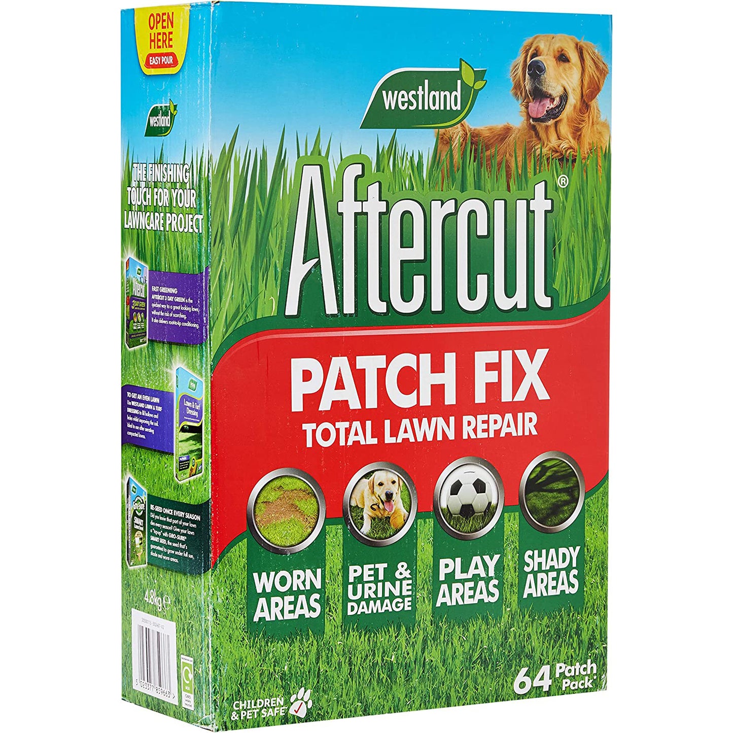 Westland Patch Fix 64 Patch Box for Fixing Worn Areas and Dog Spots