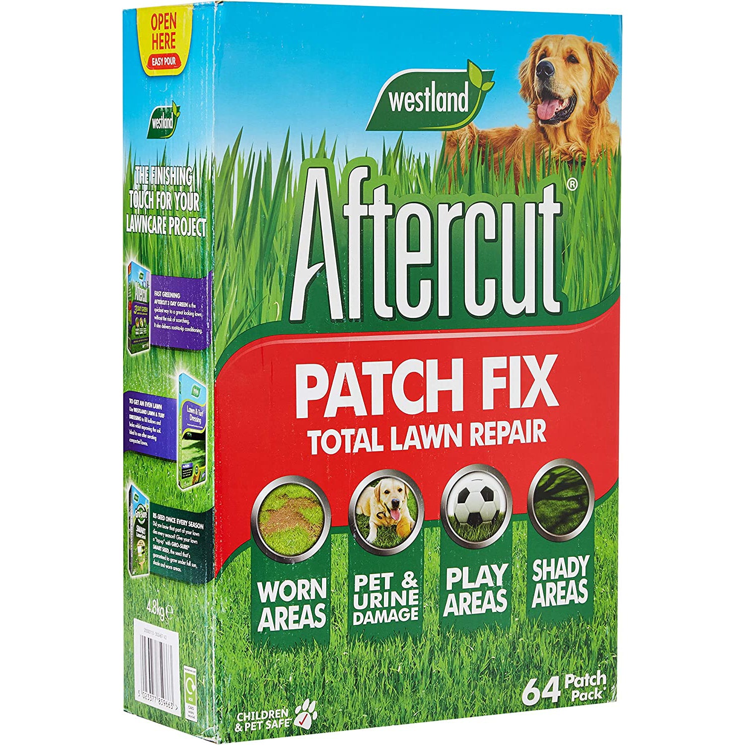Westland Patch Fix 64 Patch Box for Fixing Worn Areas and Dog Spots