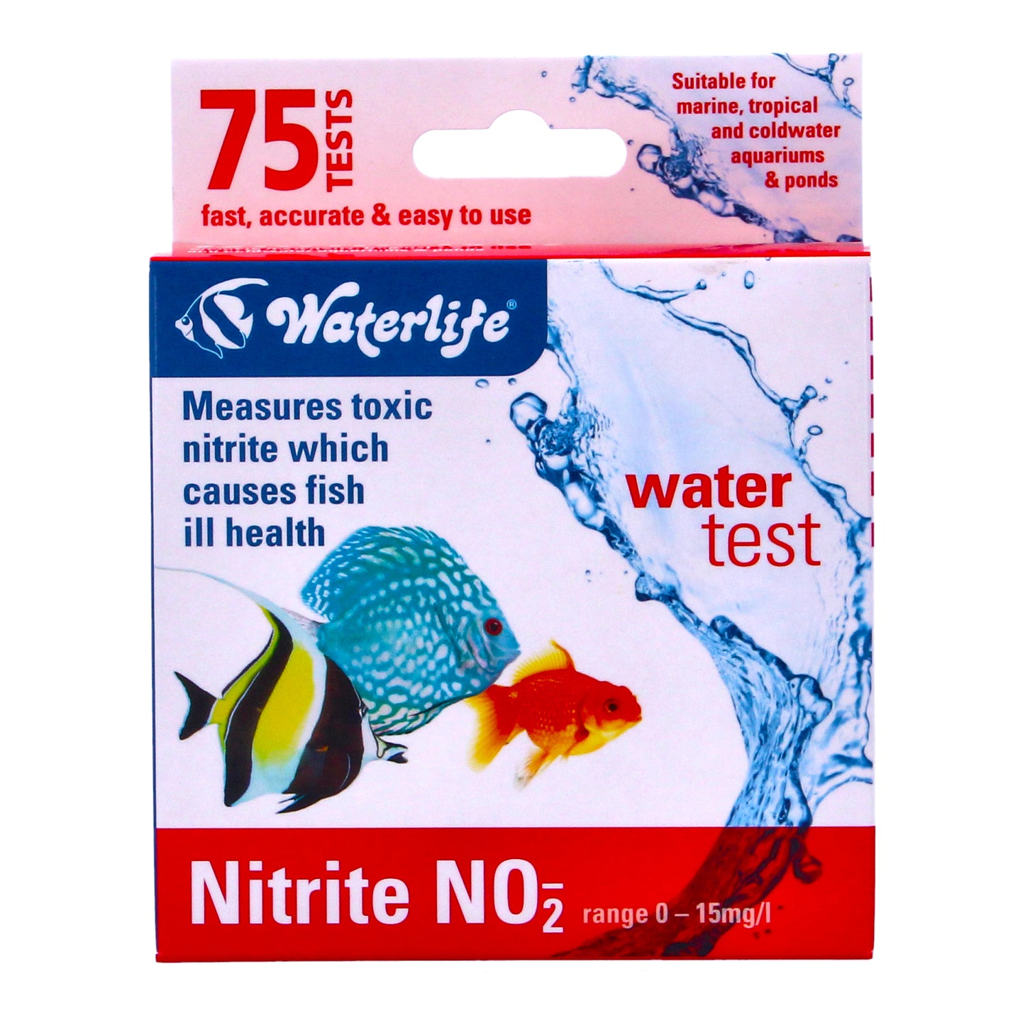 Waterlife Ammonia Test Kit & Nitrite Test Kit Bundle