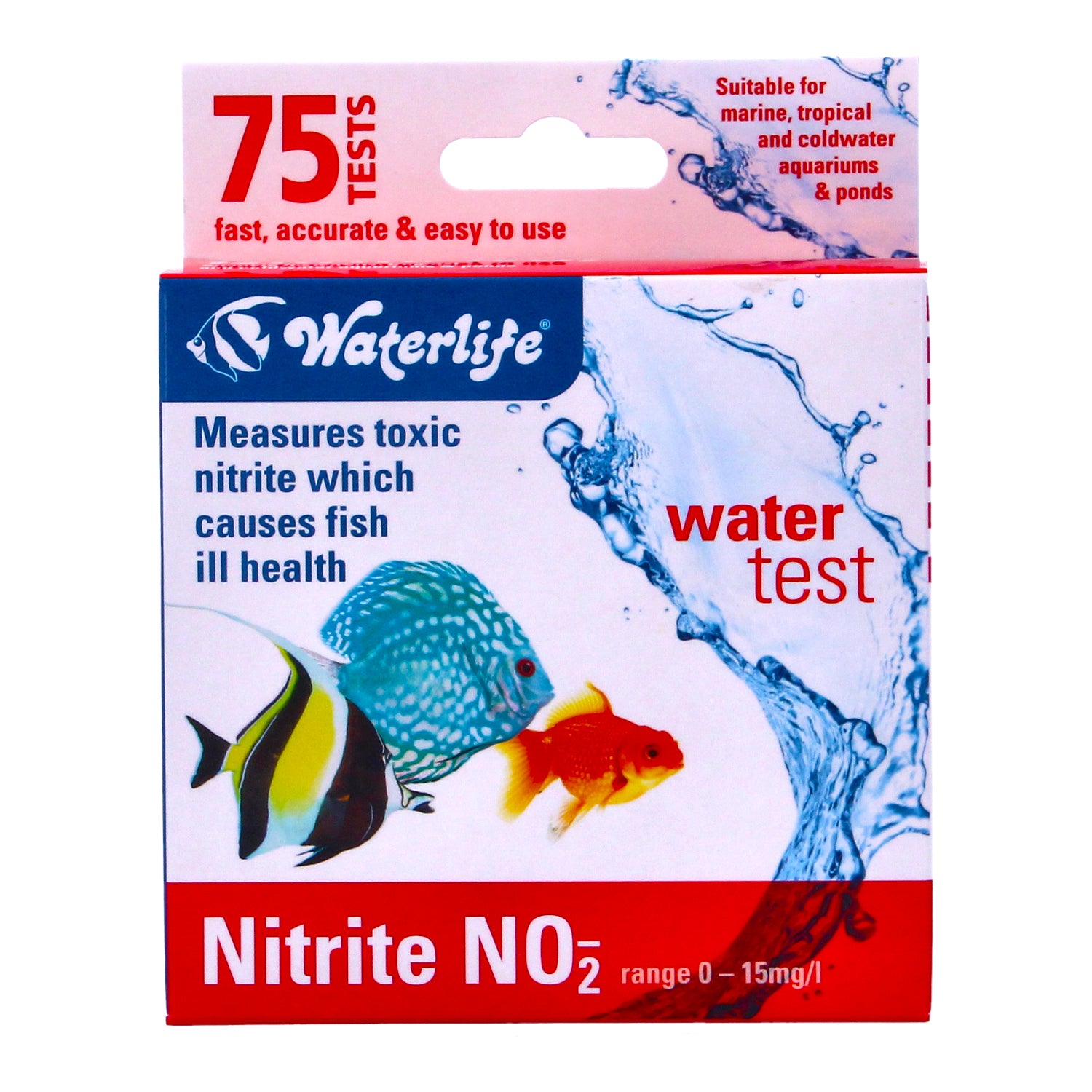 Waterlife Ammonia Test Kit & Nitrite Test Kit Bundle