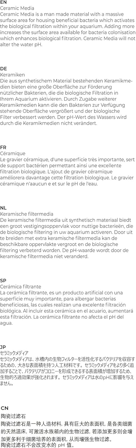 Oase BiOrb Ceramic Filter Media