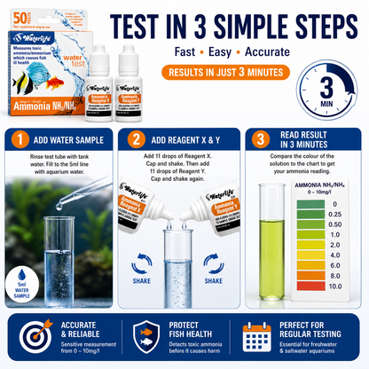Waterlife Ammonia Nh3/Nh4 Water Test