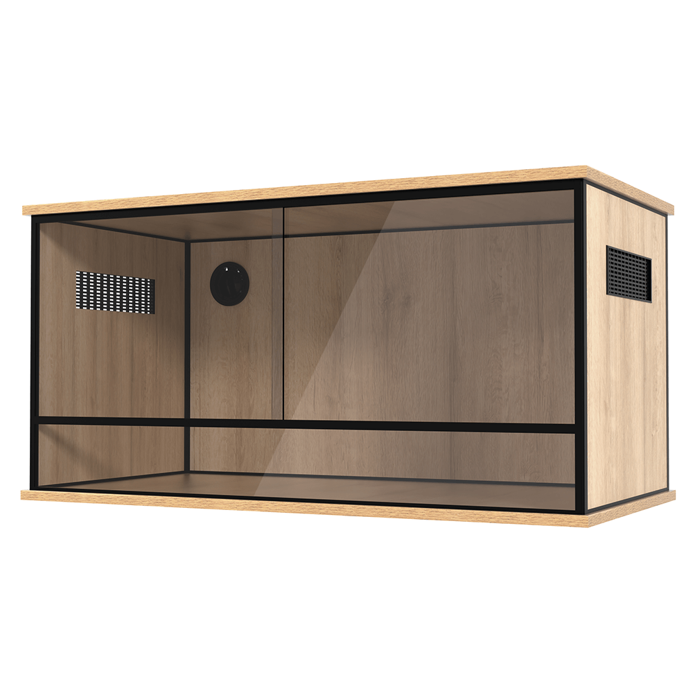 ProRep 3ft x 1.5ft Reptile Vivarium – Grey, Oak or Black