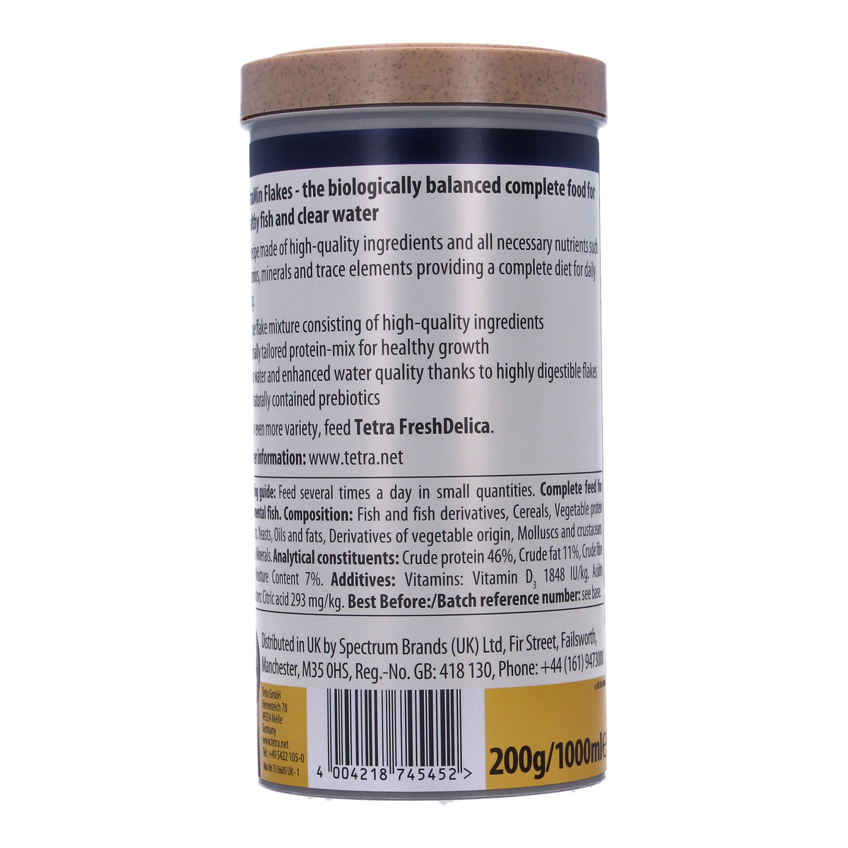 TetraMin Tropical Fish Food Flakes 2 x 200g 400g Total Aquarium Bulk Pack