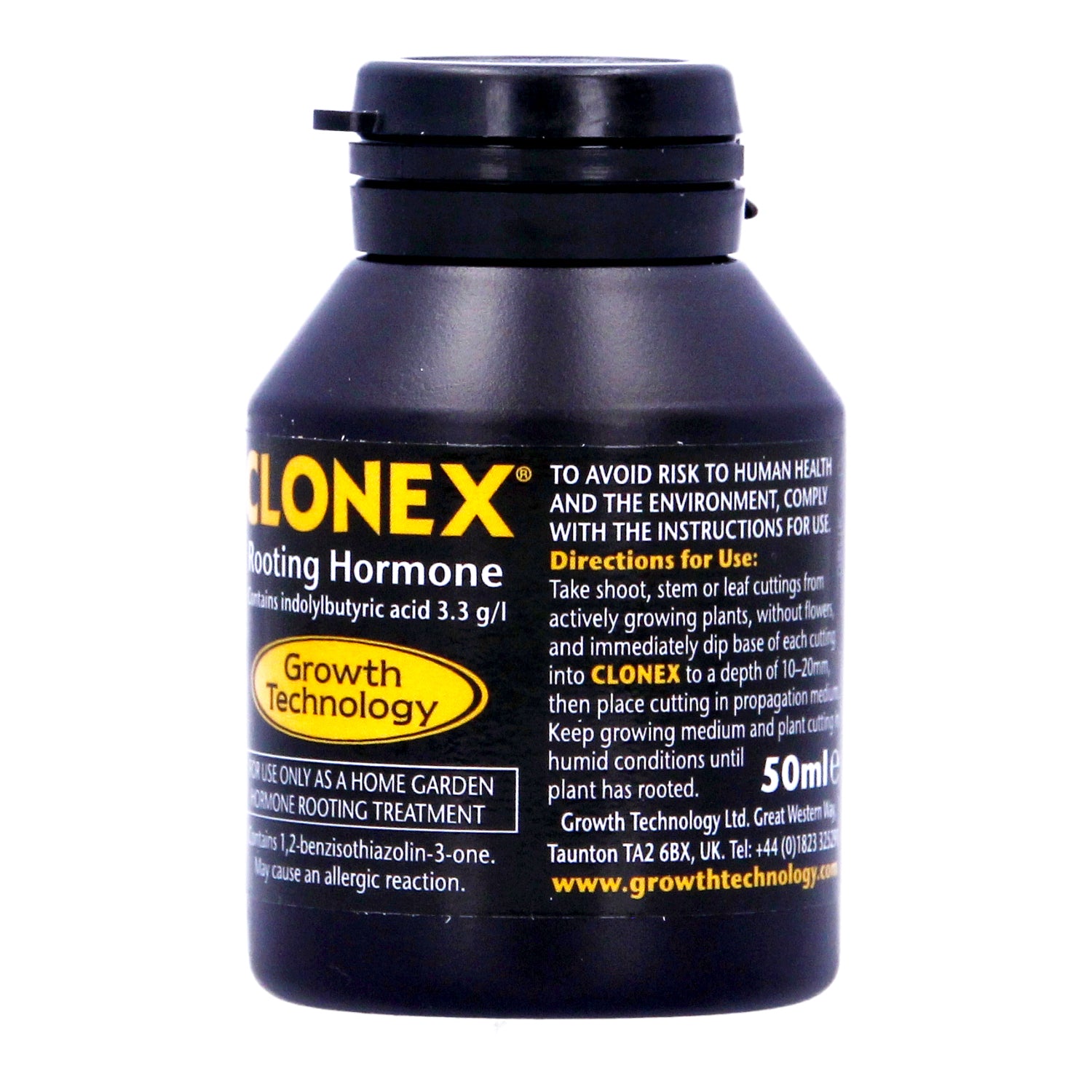 Growth Technology Clonex Rooting Hormone Gel - 50ml x2 Perfect For Cuttings