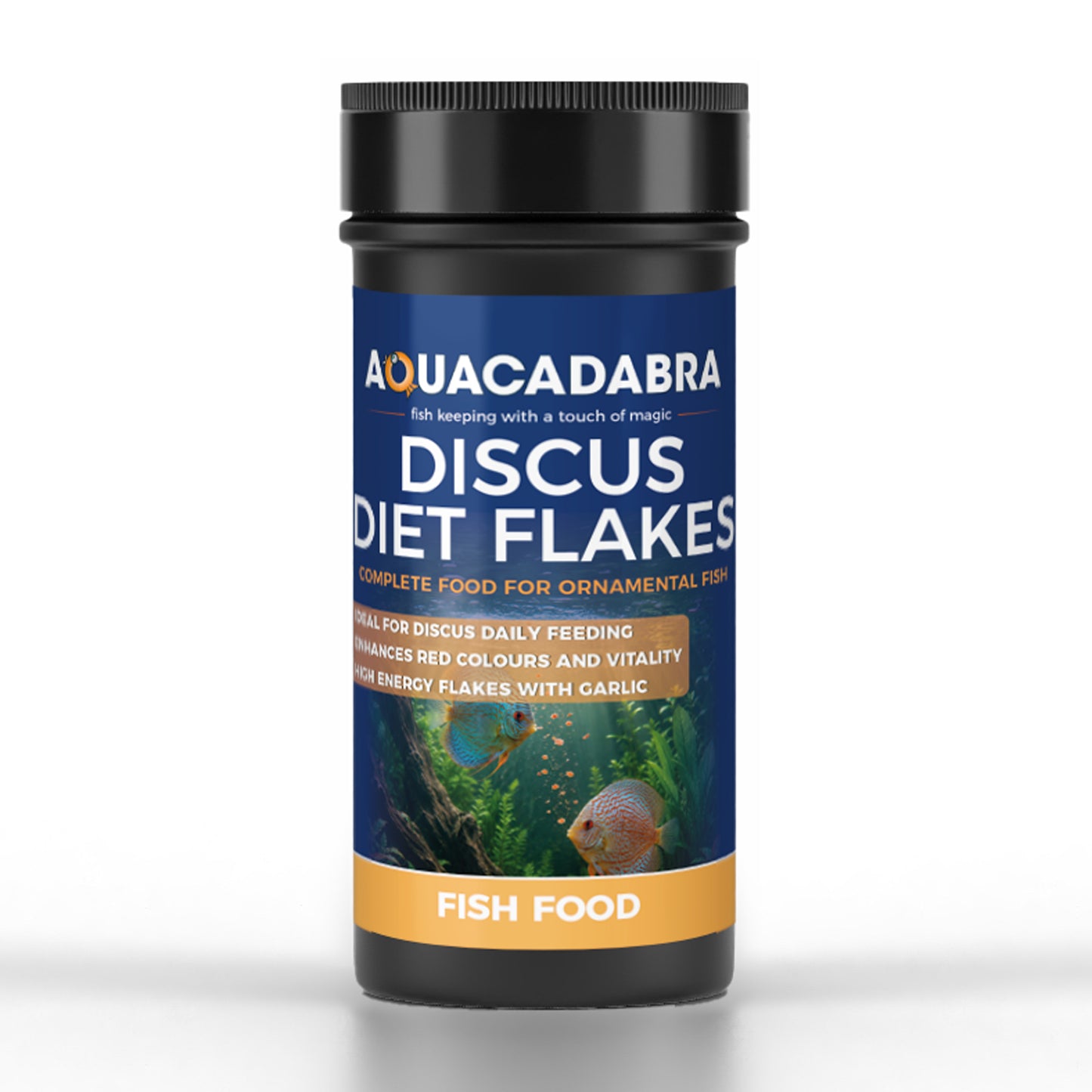 Aquacadabra Discus Flakes Tropical Fish Food High Protein Aquarium Flake