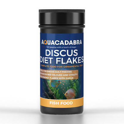 Aquacadabra Discus Flakes Tropical Fish Food High Protein Aquarium Flake