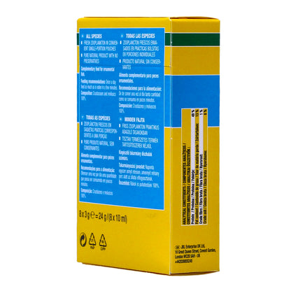 JBL PRONOVO PLANKTON Zooplankton Sinking Fish Food – 8x10ml