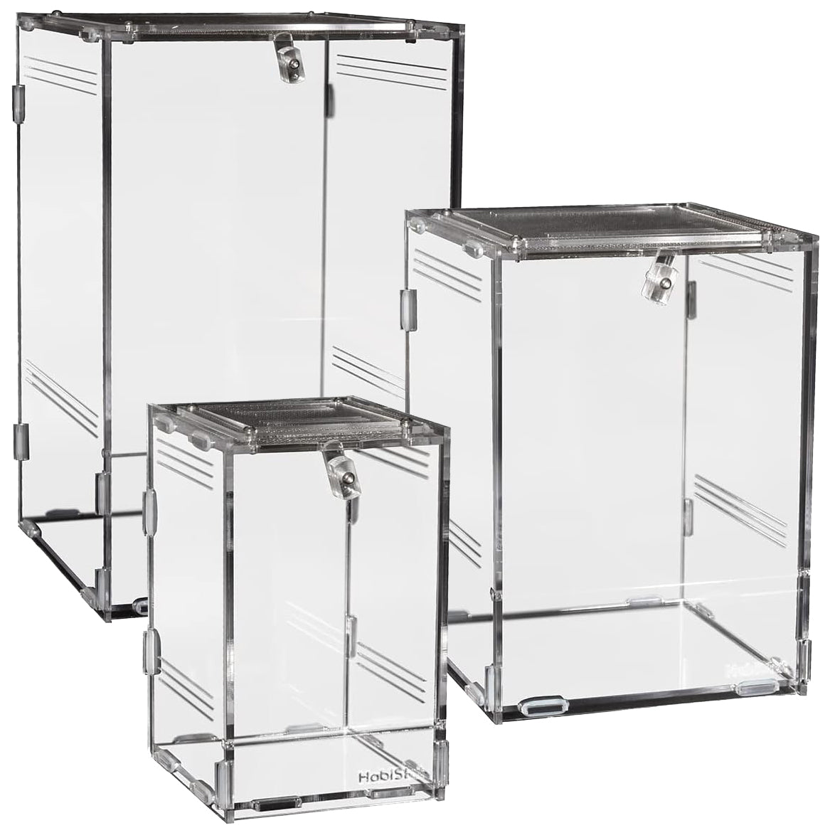 HabiStat Clear Homes Acrylic Terrarium | from Aquacadabra