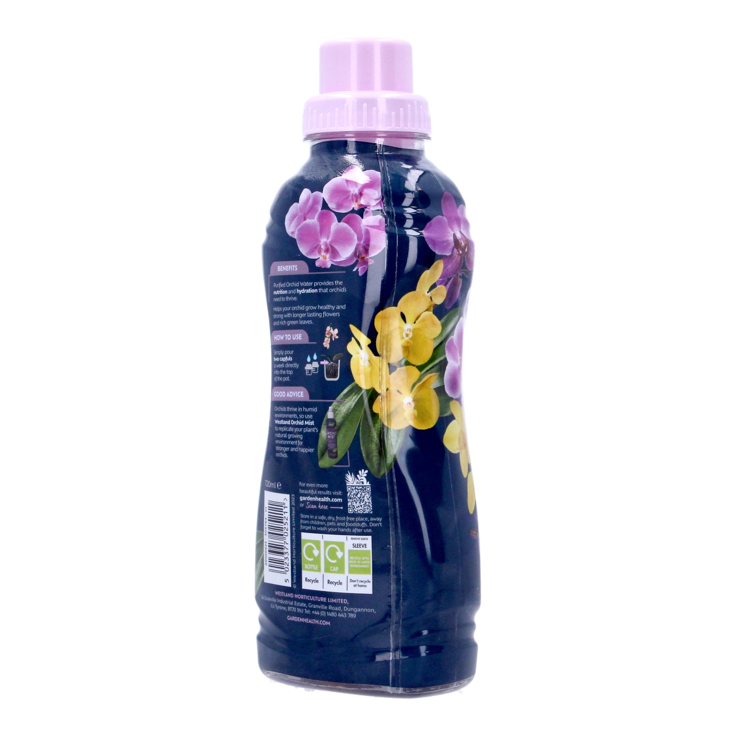 Westland Orchid Water 720ml Ready To Use Flower Food Nutrient Rich Plant Feed