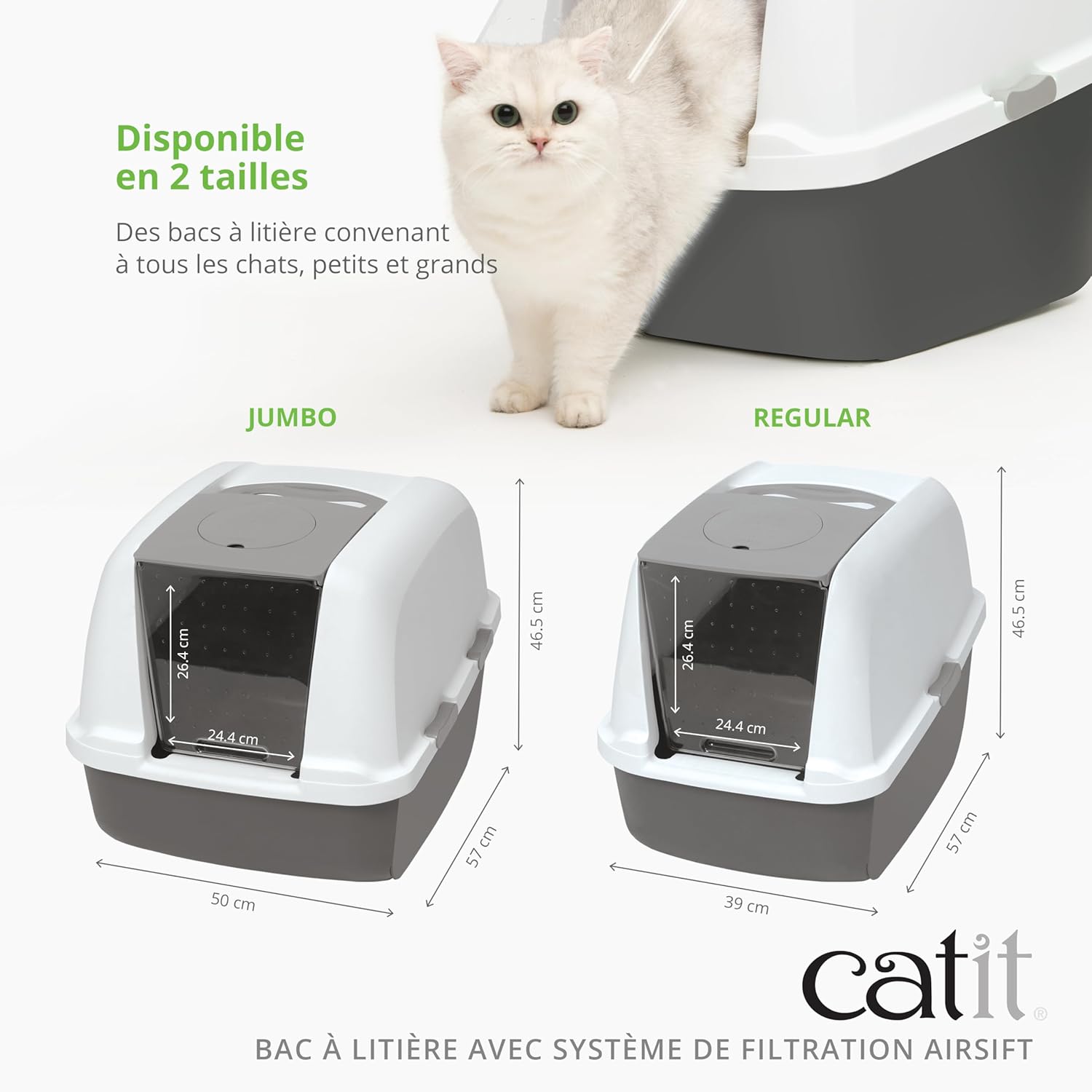 Catit Hooded Litter Box