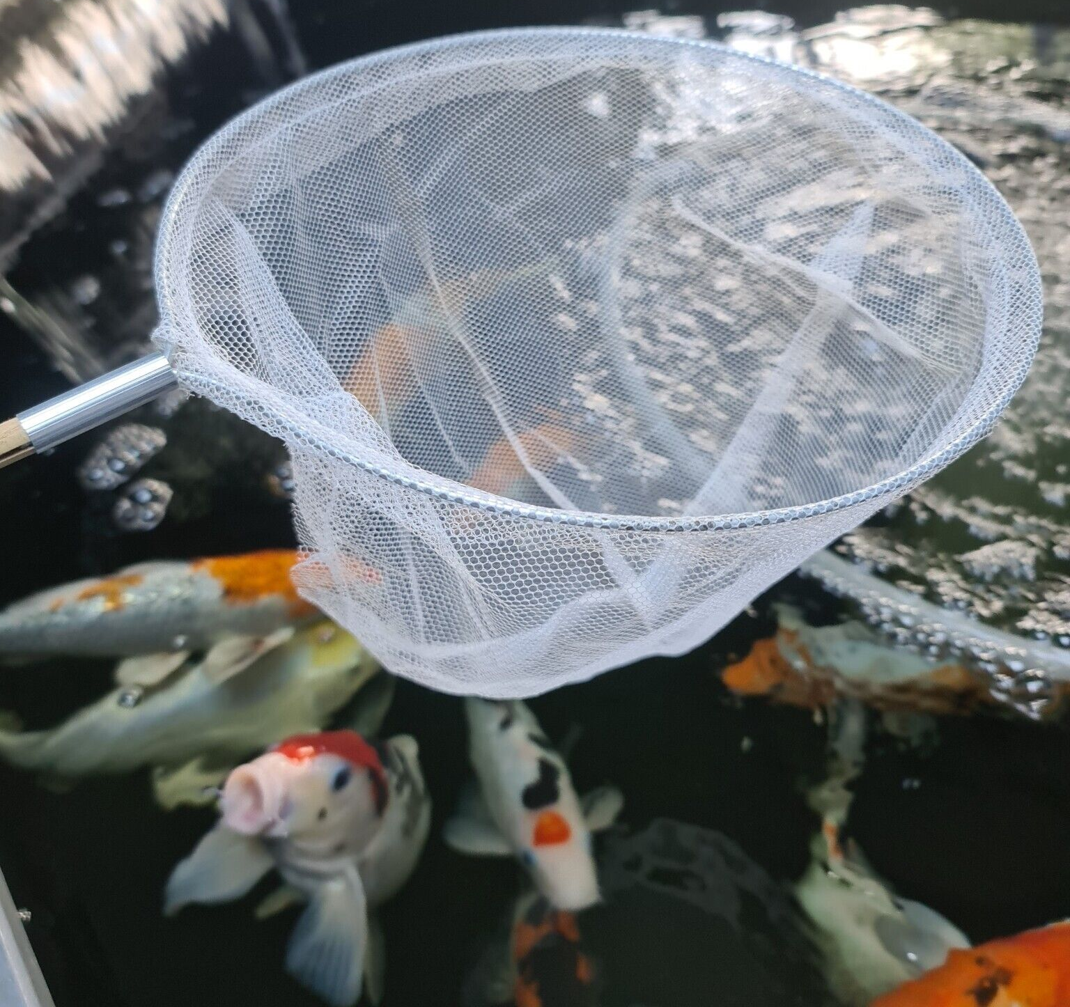 Pond Net Pack of 3 – Bamboo Handle & Steel Frame (115cm)