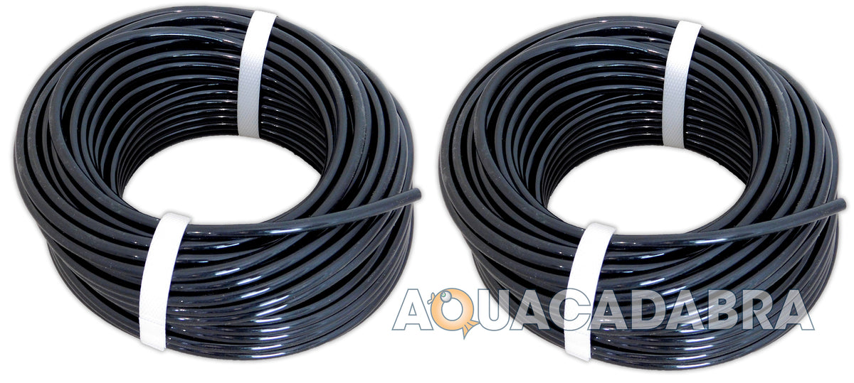 4mm Black Aquarium Airline Tubing Air Pump Hose Fish Tank Pond 60m 90m