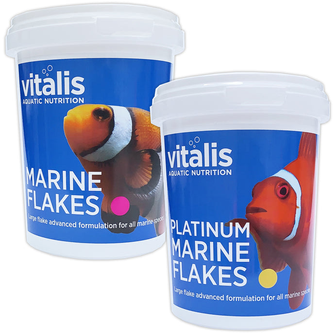 Vitalis Platinum Marine & Marine Flake 40g Twin Pack 