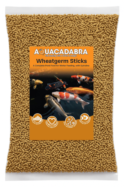 Aquacadabra Pond Wheatgerm Winter Autumn Cold Weather Koi Fish Food Sticks