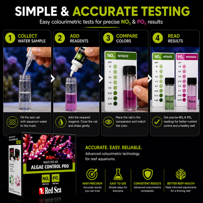 Red Sea Algae Control Test Kit (NO3/PO4) - R21520