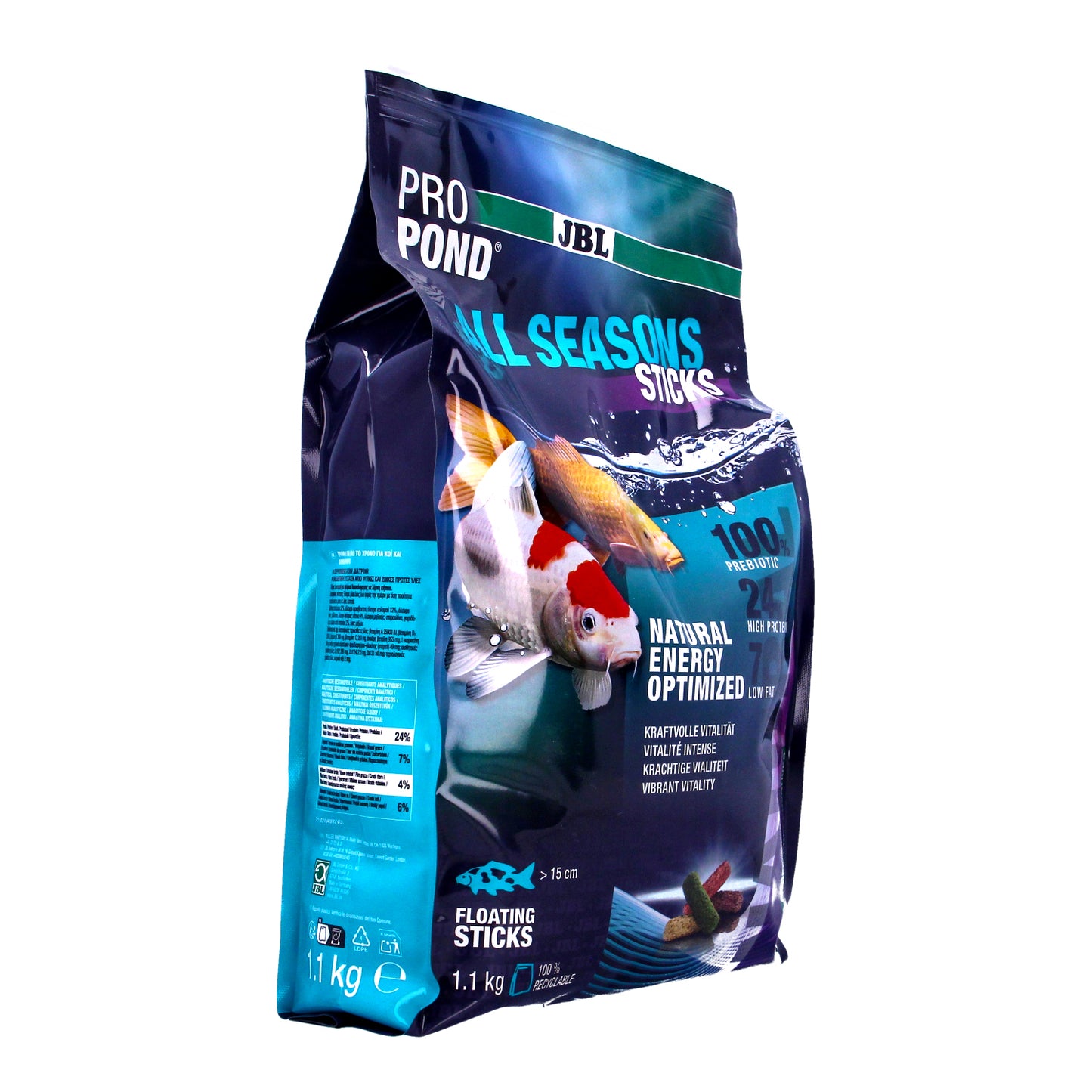 JBL all Season Koi Pond Fish Food Sticks 1.1kg