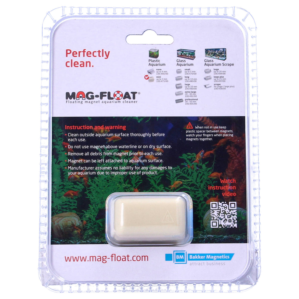 Fish R Fun Mag-Float Mini Floating Magnet | from Aquacadabra