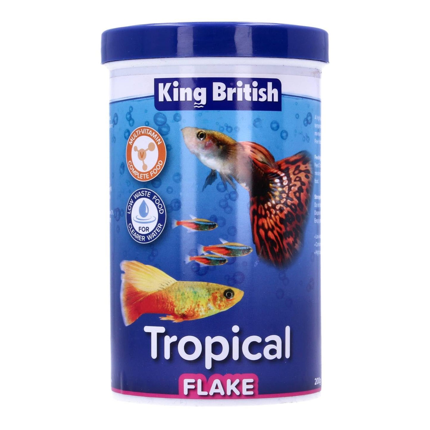 King British Tropical Fish Flakes