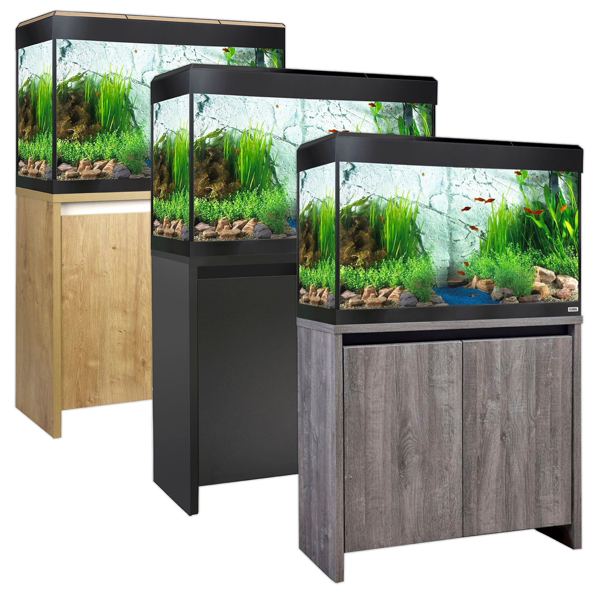 Fluval Roma 125 BT LED Aquarium & Cabinet