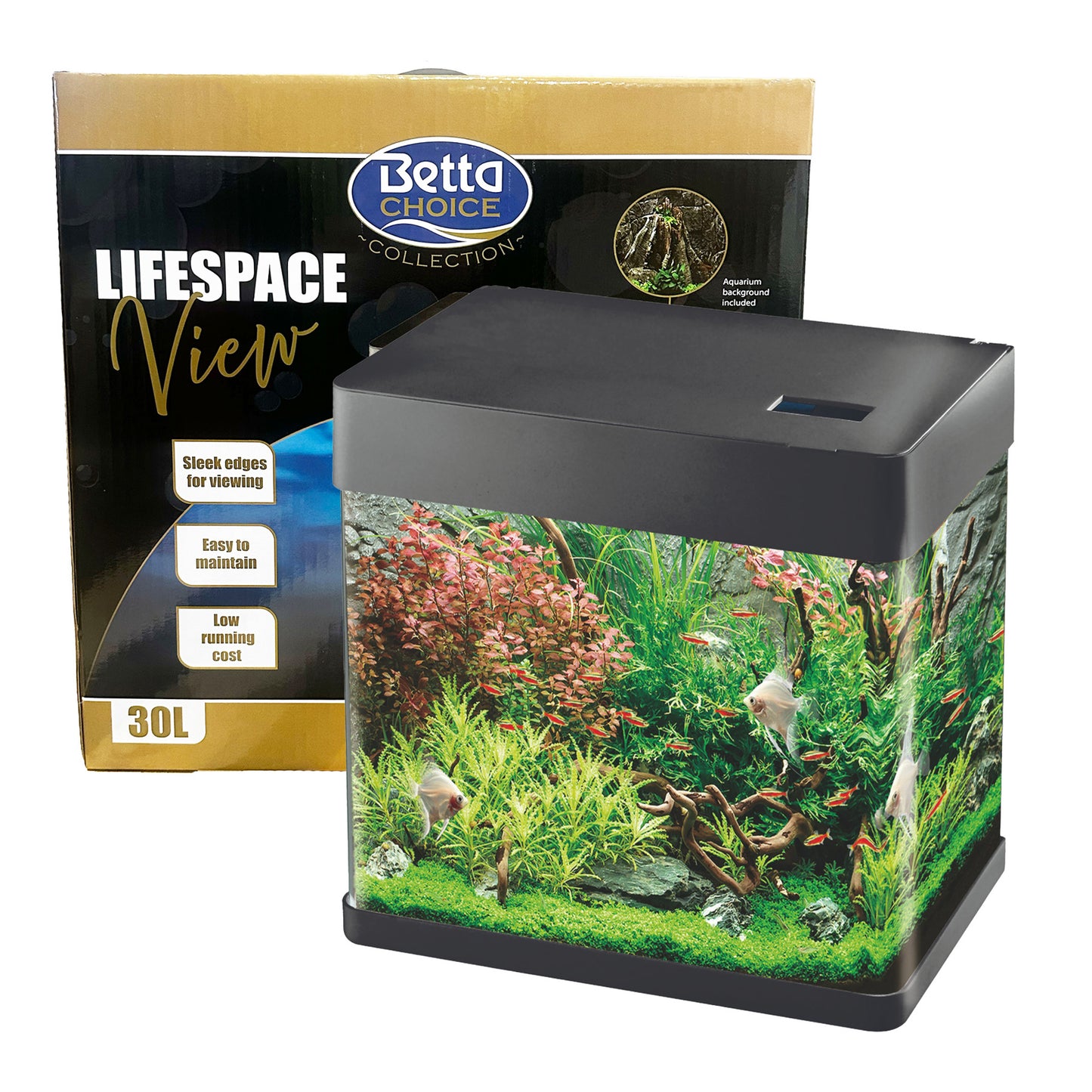 Betta Choice Lifespace View 30L Aquarium