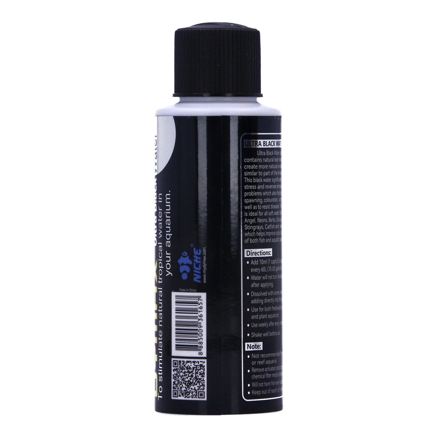 Dymax Ultra Black Aquarium Fish Tank Water Conditioner 