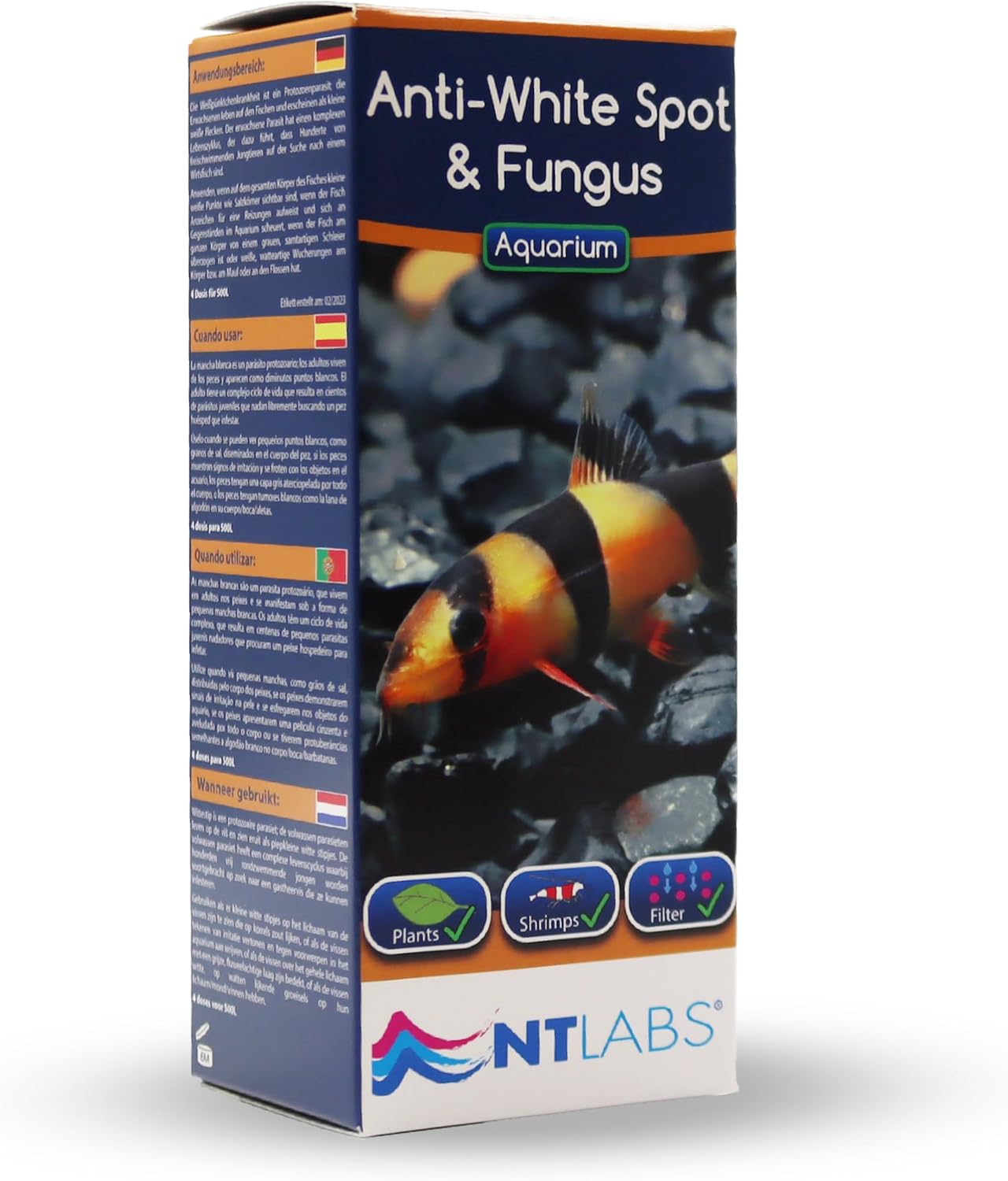 NT Labs Aquarium Anti-White Spot & Fungus 250ml 