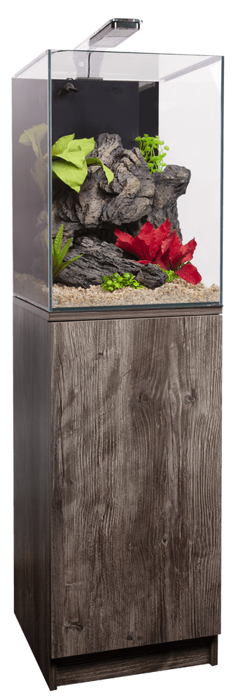 Aqua One Dynamic 55 Litre Aquarium & Arizona Grey Oak Cabinet