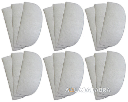 Fluval 104 105 106 204 205 206 Replacement Foam Pads - 6 Boxes
