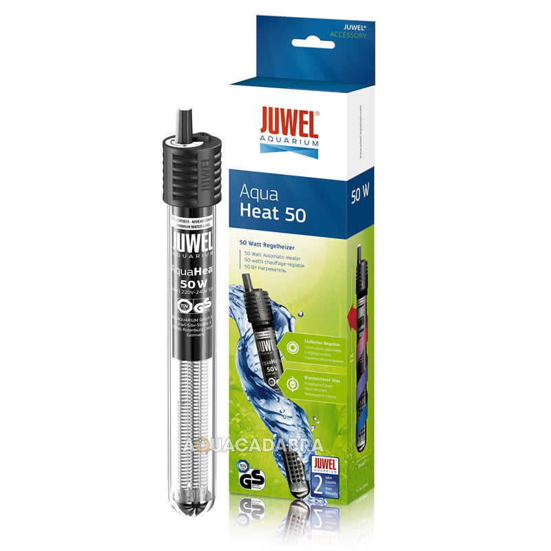 JUWEL 50W Aquarium Heater Fish Tank Thermostat Up To 75L New No Box