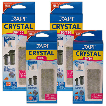 API Crystal 40/60 Filter Media for RENA SuperClean Filters - 2, 6 & 18 Pack