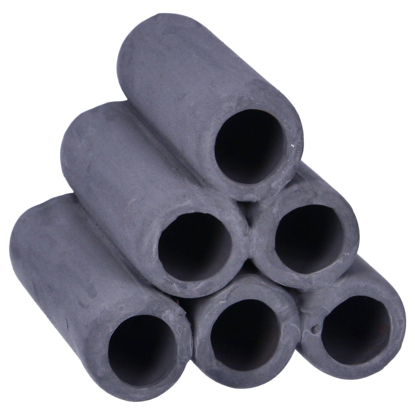 Ceramic Grey Shrimp Hide Tubes