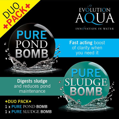 Evolution Aqua Pond Bomb & Sludge Bomb Duo Pack