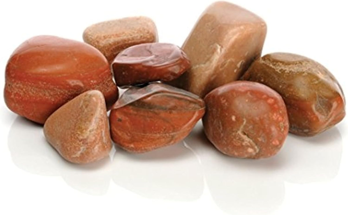 biOrb Feng Shui Pebble Set Red Marble Fish Tank Aquarium Decoration Stones