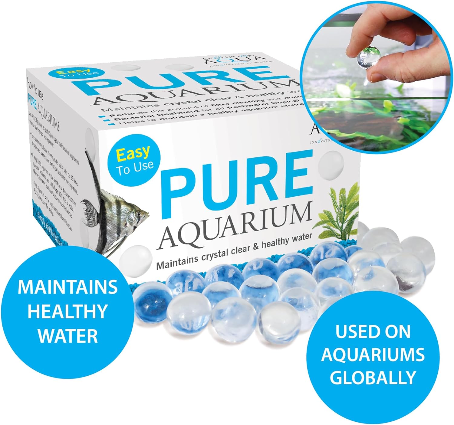 Evolution Aqua Pure Aquarium 50 Ball - PUREAQU250