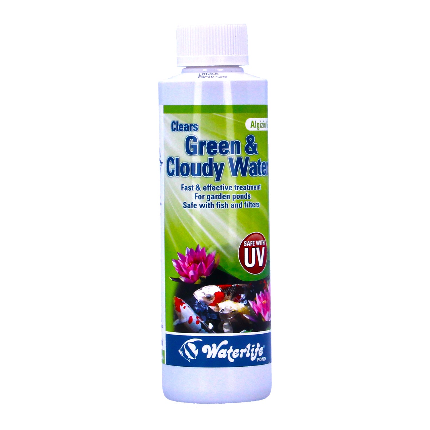 WaterLife Algizin G Pond Algae Green Cloudy Water Control Clears Fast Effective