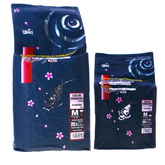 Saki-Hikari Koi Colour Pellets - Enhance Red & White Tones