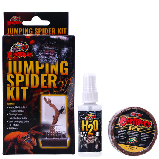 Zoo Med Creatures Jumping Spider Kit – Vertical Vented Habitat
