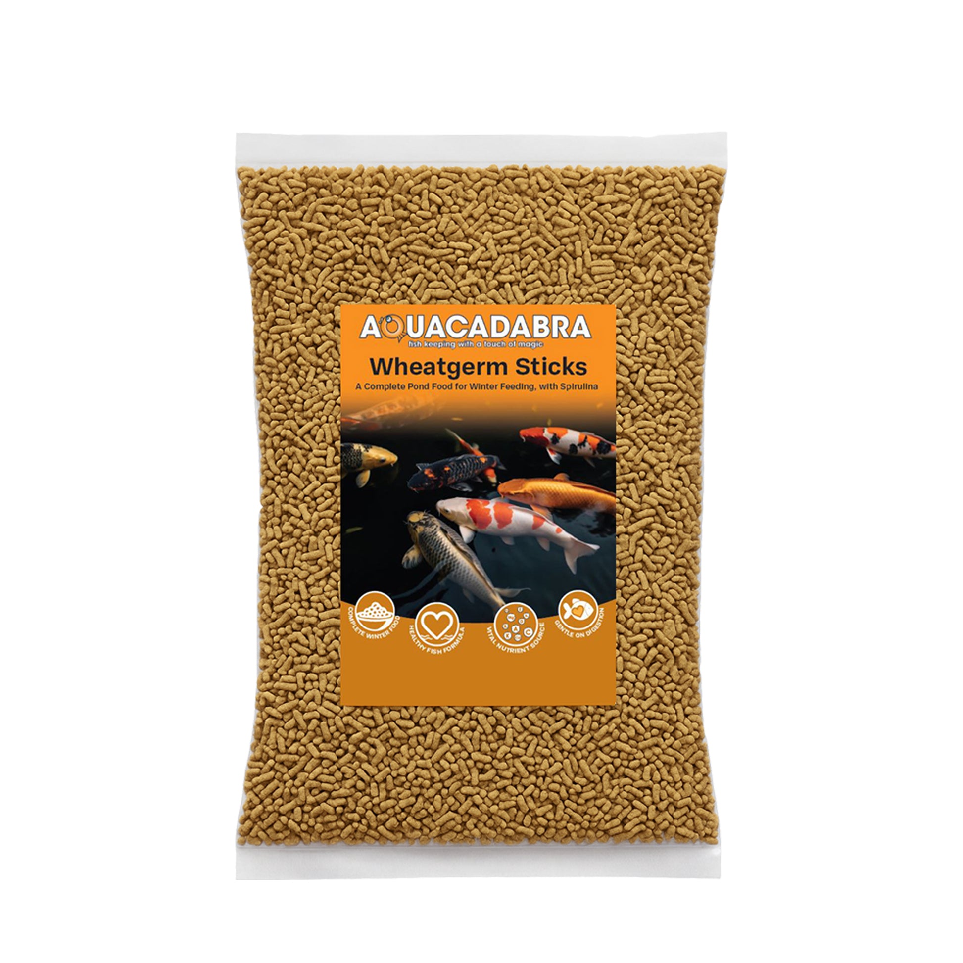 Aquacadabra Pond Wheatgerm Winter Autumn Cold Weather Koi Fish Food Sticks